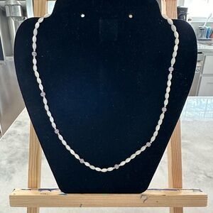 Pearl beaded necklace